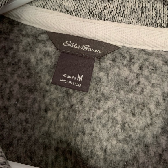 Eddie Bauer Quarter-Zip Sweater - Picture 2 of 3